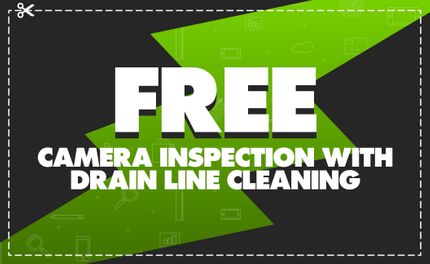 Free Camera Inspection with Drain Cleaning