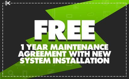 ECK Electrical one year free maintenance service