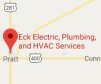 ECK Electrical services Map 1
