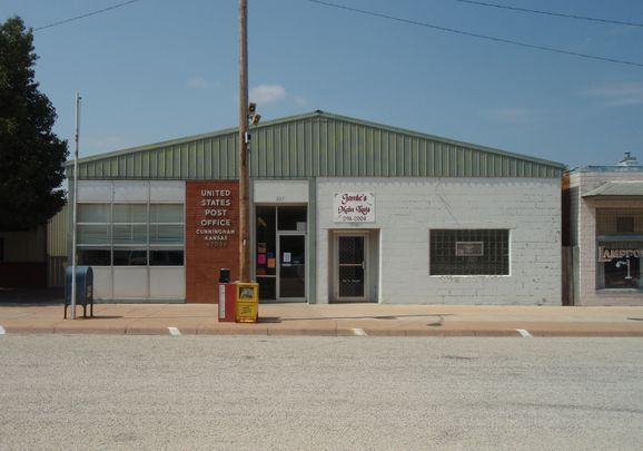 Post Office Cunningham Kansas