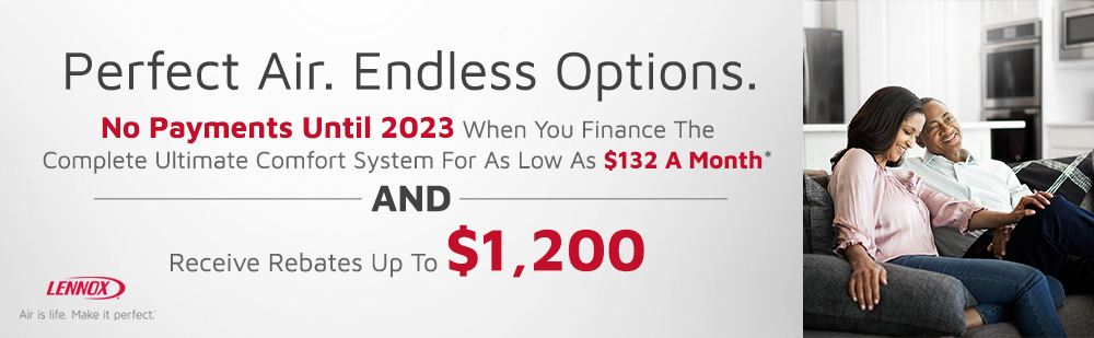 Lennox Rebate and Financing Promotion